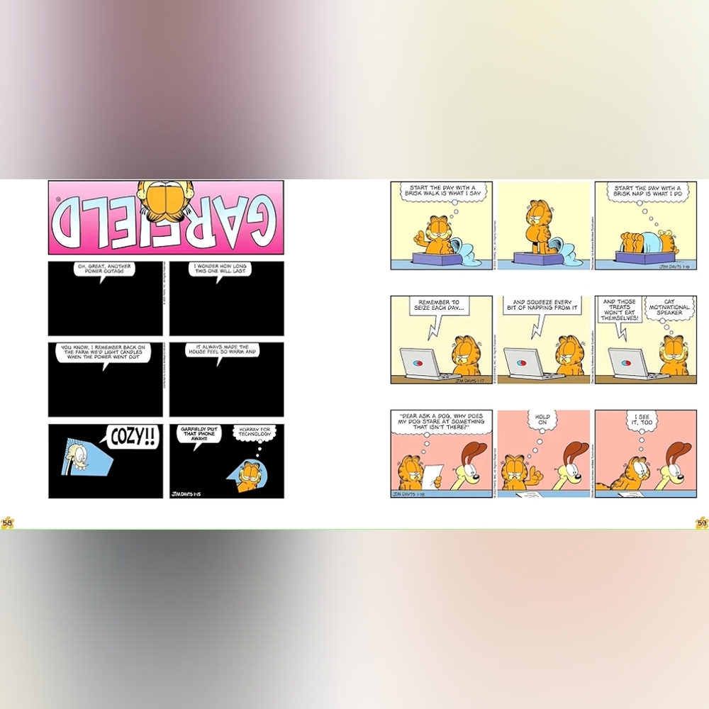 Garfield 'Bacon Me Drool' Coffee Table Book - Multicolor - Picture 11 of 11